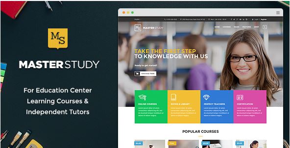 Masterstudy - Education WordPress Theme for Learning, Training and Education Center
