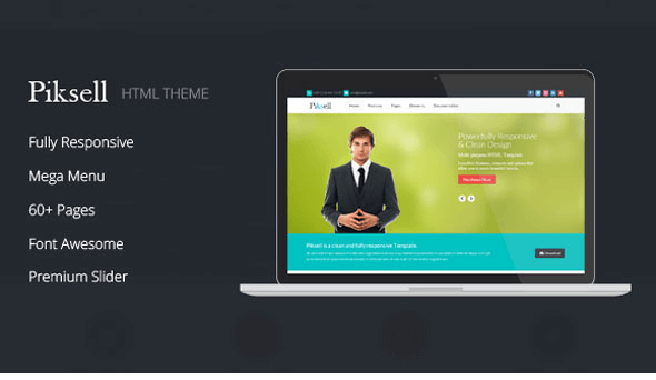 Piksell - Creativemarket Multipurpose html Template