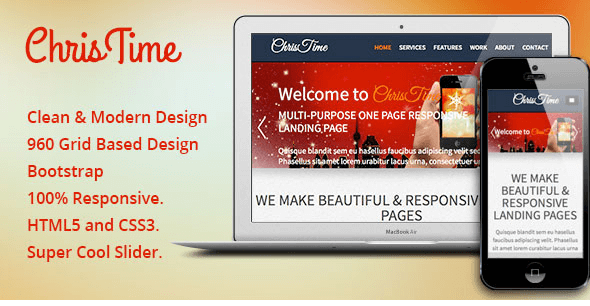 ChrisTime - Codegrape Responsive HTML5 Template