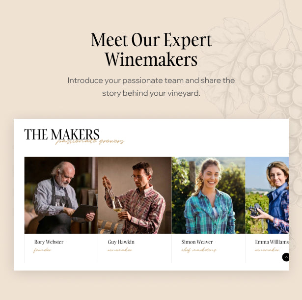 Meet Our Expert Winemakers