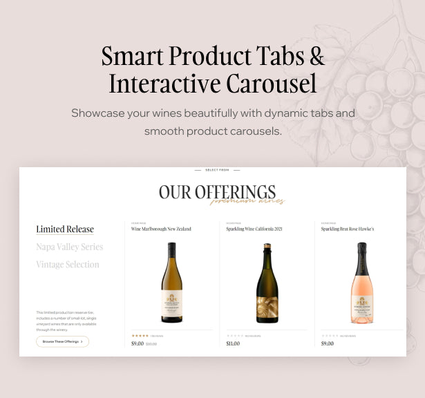 Smart Product Tabs & Interactive Carousel