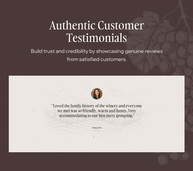 Authentic Customer Testimonials