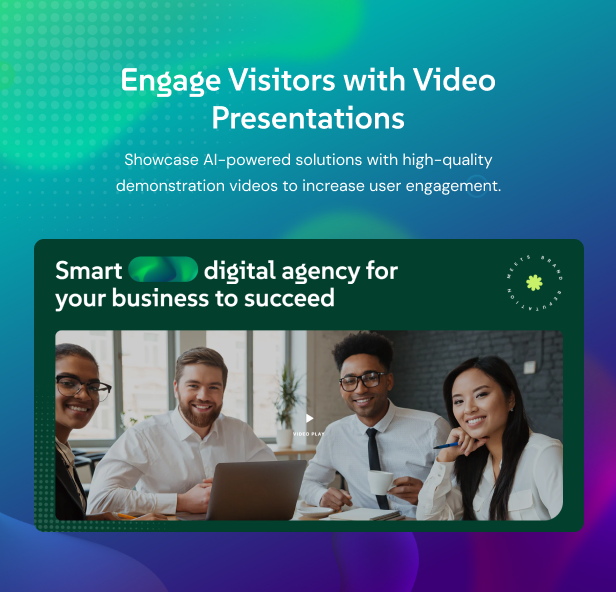 Engage Visitors with Video Presentations