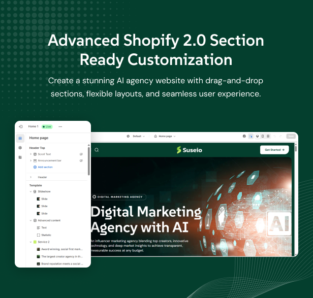 Advanced Shopify 2.0 Section Ready Customization 