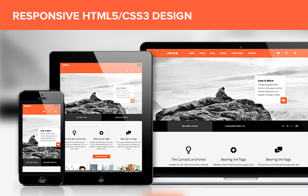 INVIA Responsive Corporate WP Theme - 8