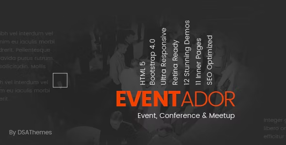 Eventer - Meetup, Conference & Music Band Club Event Planner Calendar Management WordPress Theme - 8