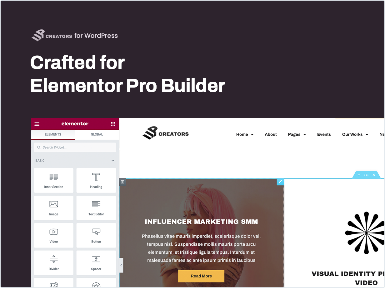 Crafted for Elementor Builder