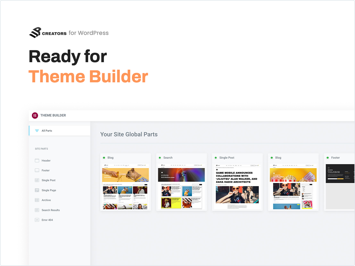 Ready for Theme Builder