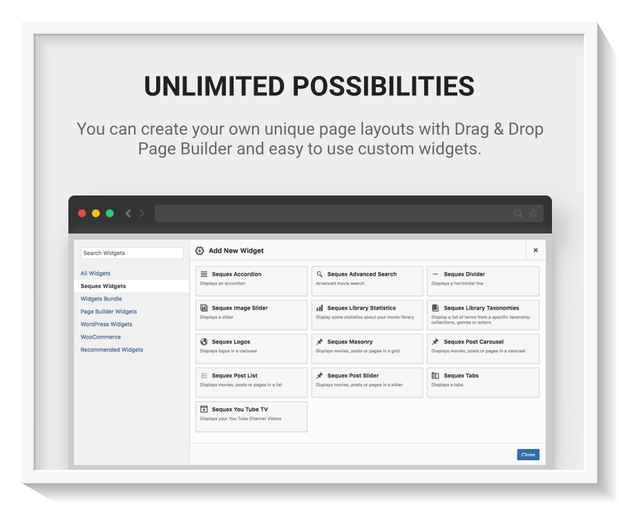WordPress page builder