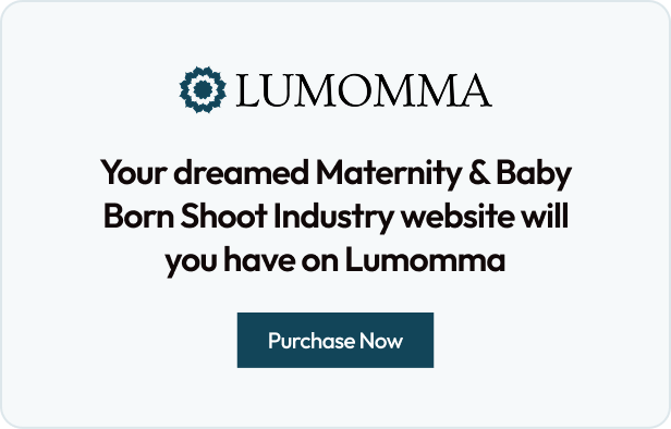 Lumomma Maternity & Baby Born Shoot Elementor Template Kit - 7
