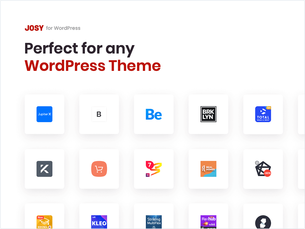 Perfect for any WordPress Theme