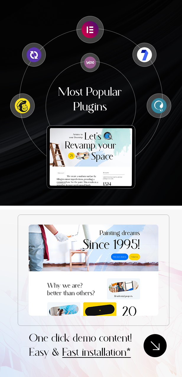 Painting Services & Handyman Industry WordPress Theme