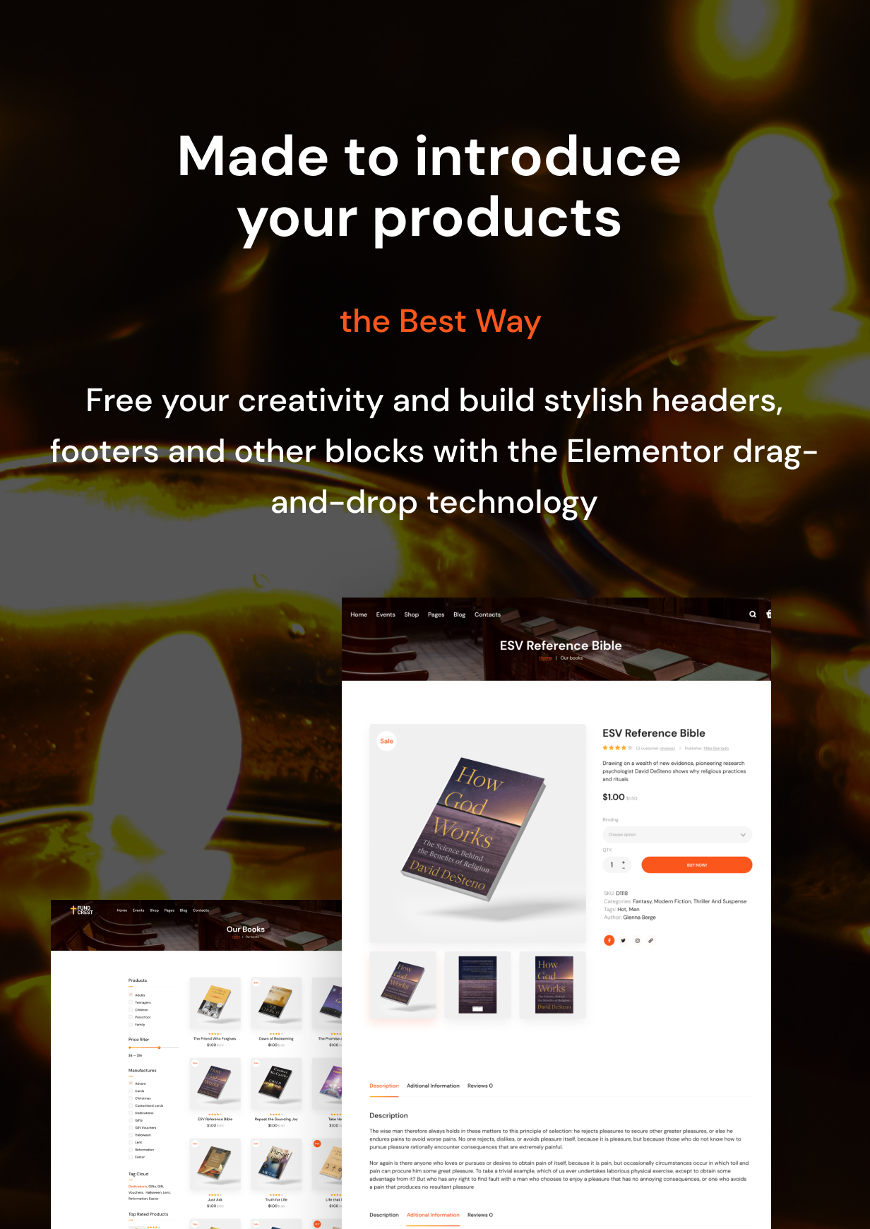 Churches and Charity WordPress Theme