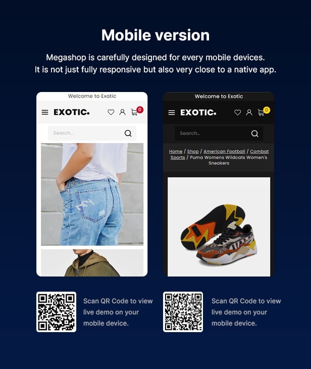 Exotic WP - Elementor Responsive WooCommerce Theme - 4