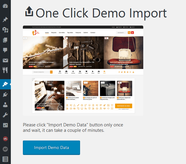 demo install