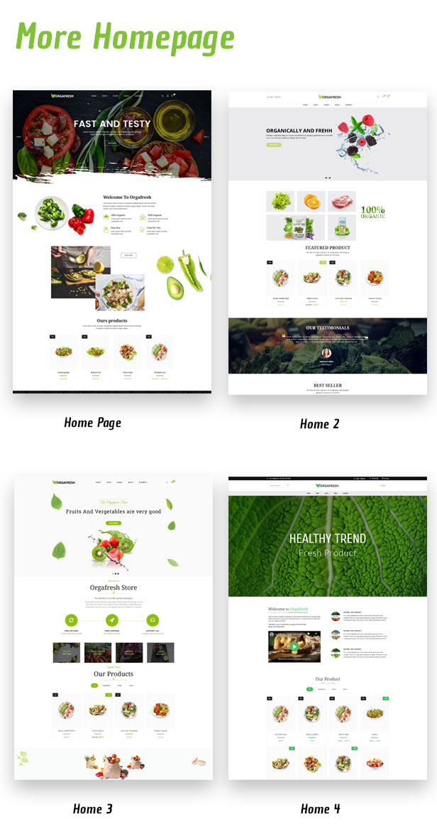 Orgafresh | Organic & Food WooCommerce WordPress Theme - 1