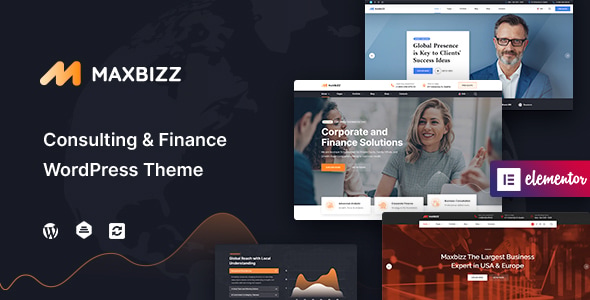 Consultax - Financial & Consulting WordPress Theme - 1