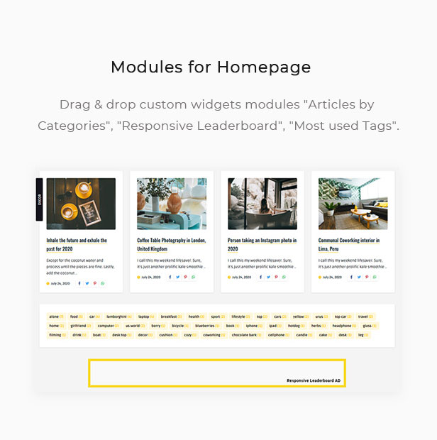 Quemag – Creative WordPress Theme for Bloggers - 4
