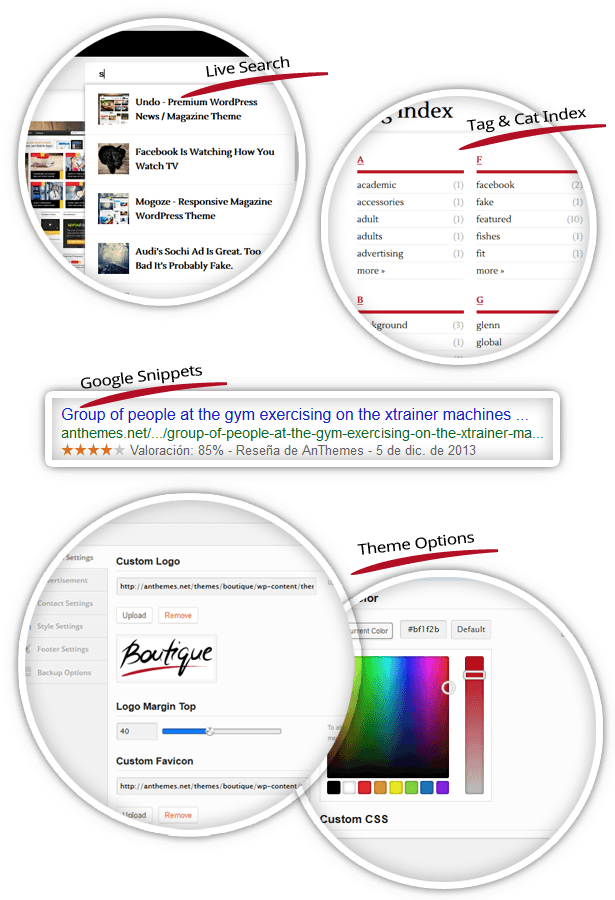 Boutique Grid = Creative Magazine WordPress Theme - 1