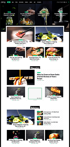 Cookmag - Recipe & Food Blog WordPress Theme - 1
