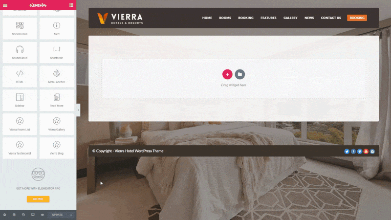 Hotel Booking WordPress Theme - Vierra - 2