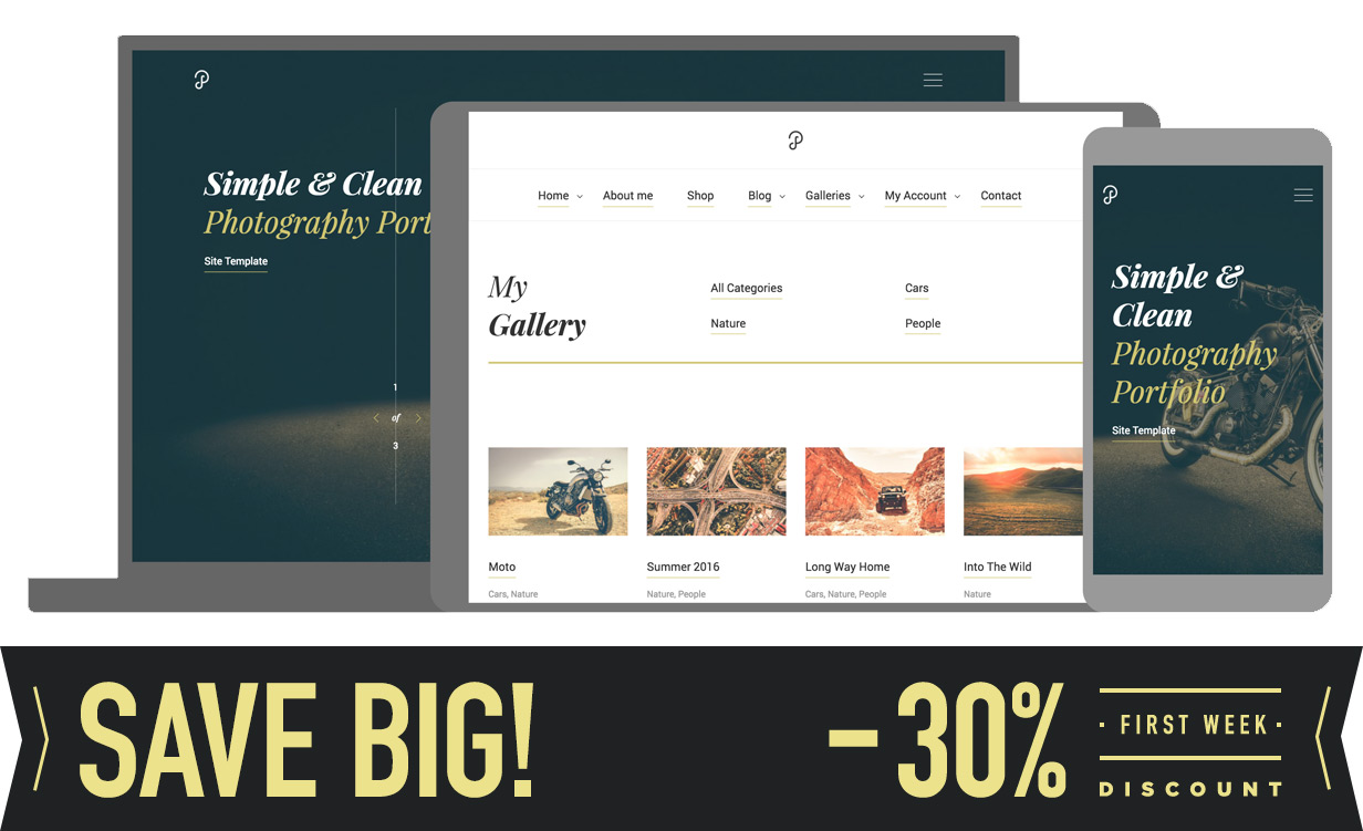 P Dojo - Photography and Portfolio WordPress Theme - 1
