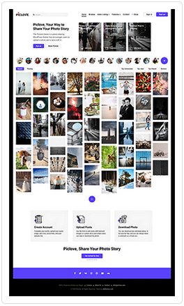 Piclove - Blog & Photos Download WordPress Theme - 1