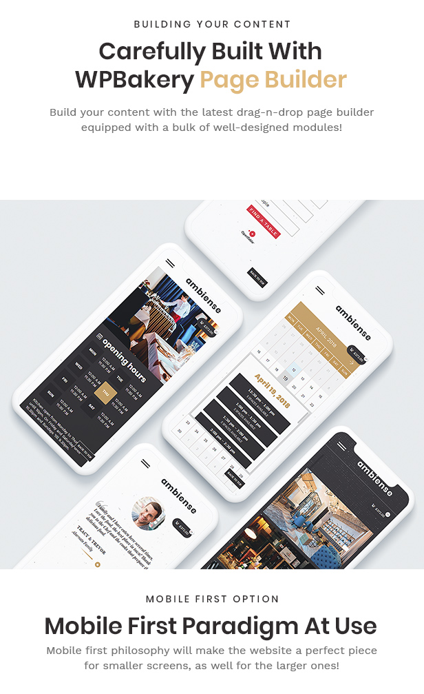Ambiense - Restaurant & Cafe WordPress Theme - 4