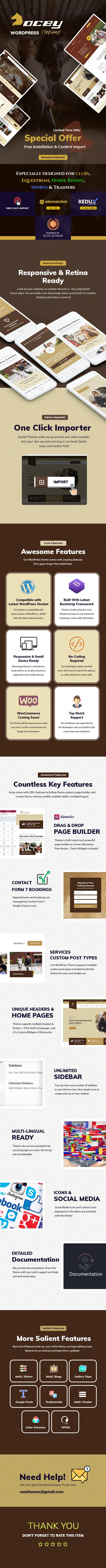 Jocey - Equestrian & Riding Club WordPress Theme