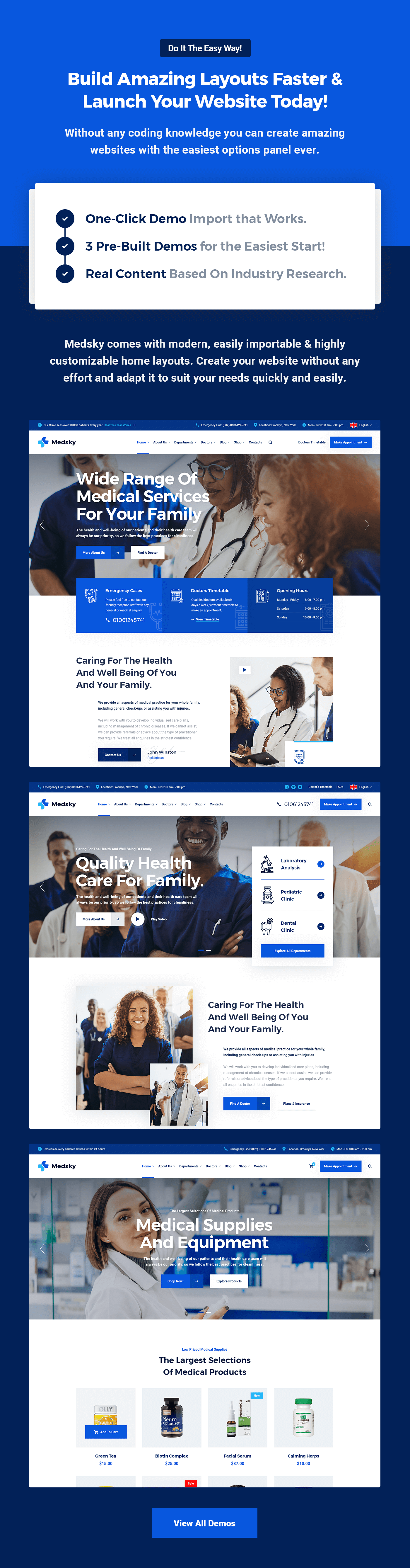 Medsky - Health Medical Clinic WordPress Theme - 5
