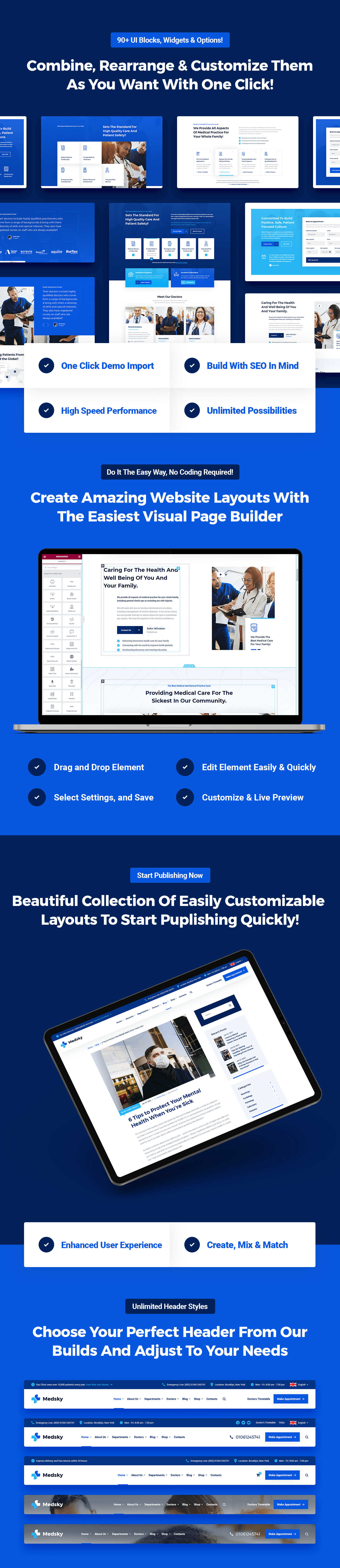 Medsky - Health Medical Clinic WordPress Theme - 7