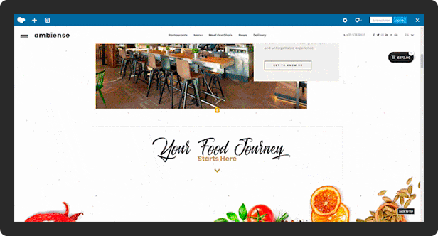 Ambiense - Restaurant & Cafe WordPress Theme - 3