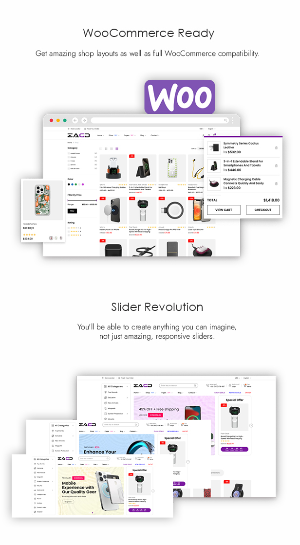 Zagg - Electronics & Accessories WooCommerce WordPress Theme - 2
