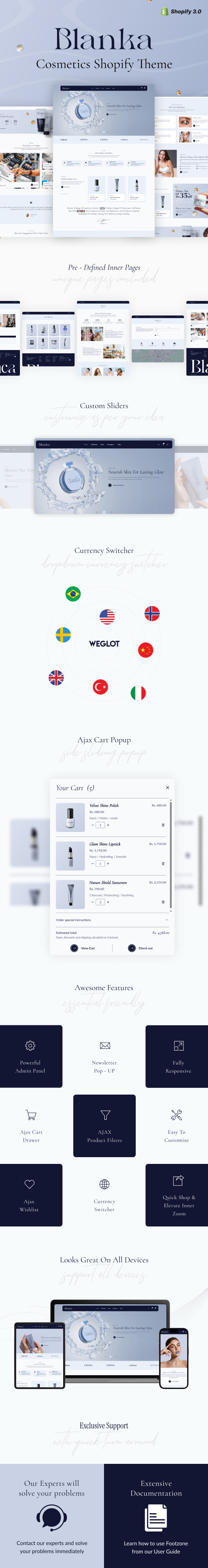 Blanka - Perfume Cosmetics Shopify Theme (Theme Block OS 3.0) - 1