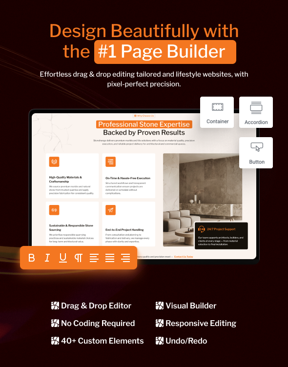 StoneHenge - Marble & Tiles WordPress Theme - 6