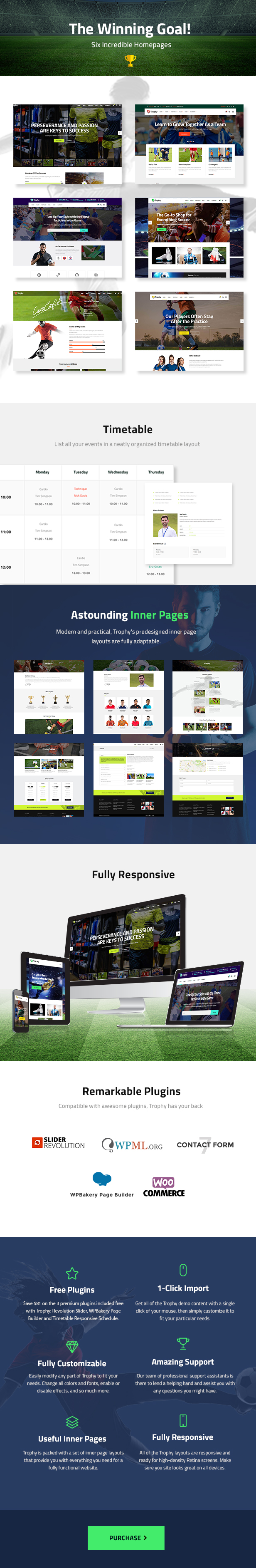 Trophy - Soccer and Football Club WordPress Theme - 1