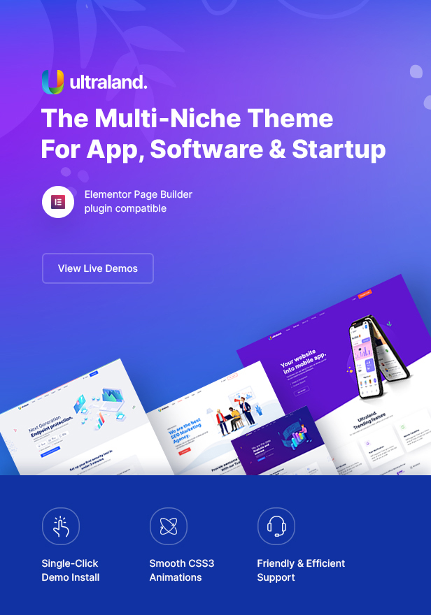 Software & App Startup WordPress Theme