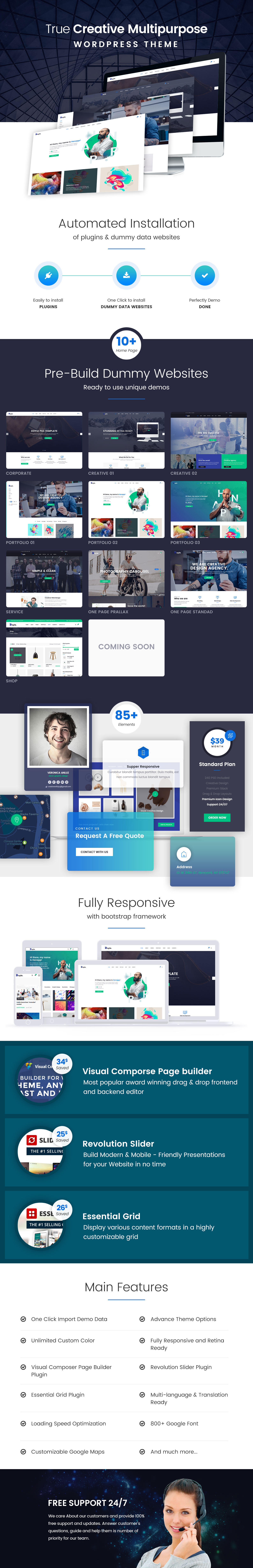 Doyle - Creative Multipurpose WordPress Theme - 2