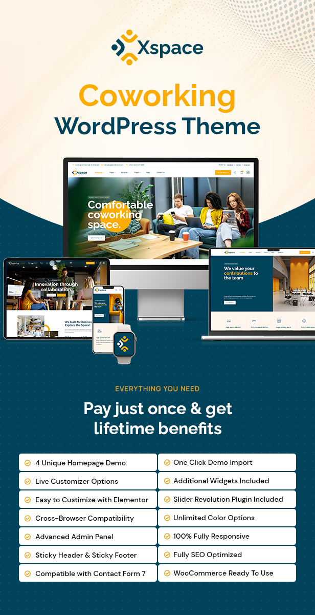 Xspace WordPress Theme