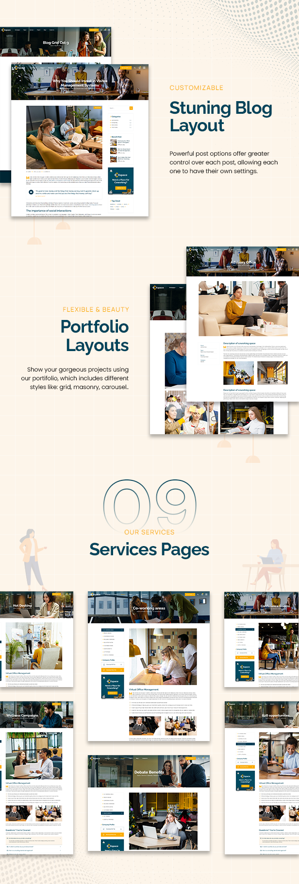 Xspace WordPress Theme