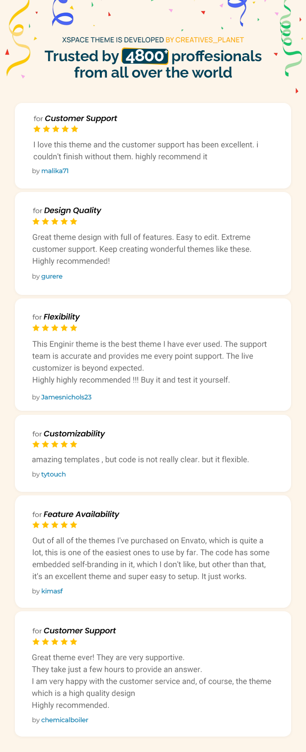 Xspace WordPress Theme