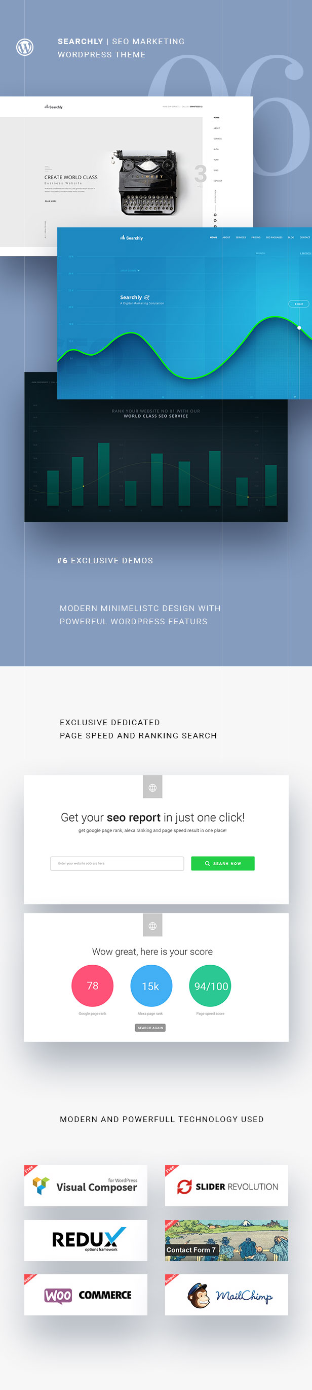 Searchly | SEO Marketing WordPress Theme - 4