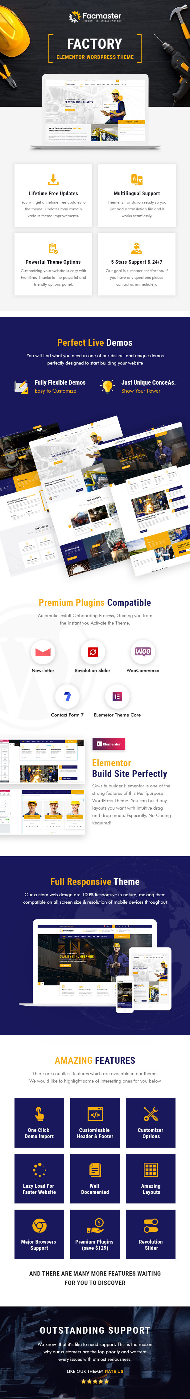 Facmaster - Factory & Industrial WordPress Theme - 4