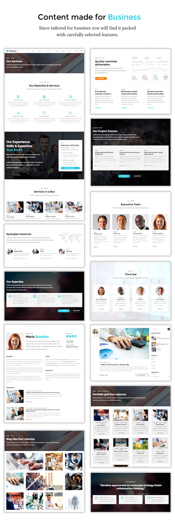 Finance - Accounting & Consulting WordPress Theme - 3
