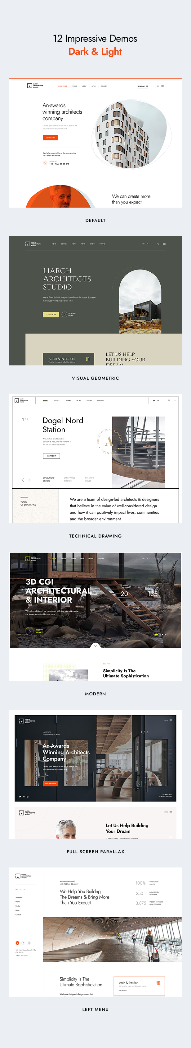 Liarch - Architecture & Interior WordPress Theme - 5