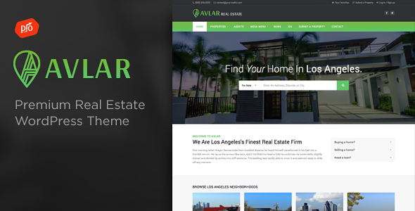 Freehold - Responsive Real Estate WordPress Theme - 1
