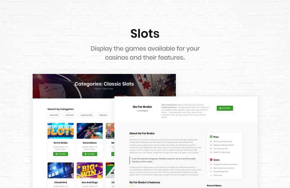 Coinflip - Casino Affiliate & Gambling WordPress Theme - 8