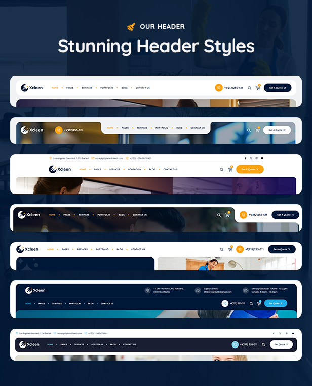 Xcleen WordPress Theme