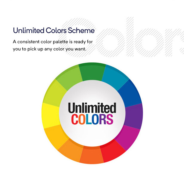 multipurpose WordPress theme color