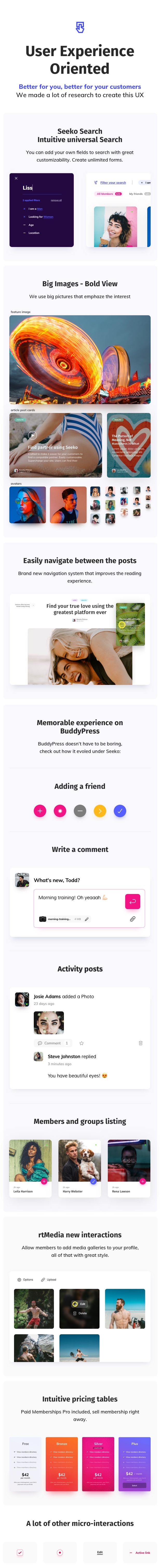Seeko - Community Site Builder WordPress Theme - 10